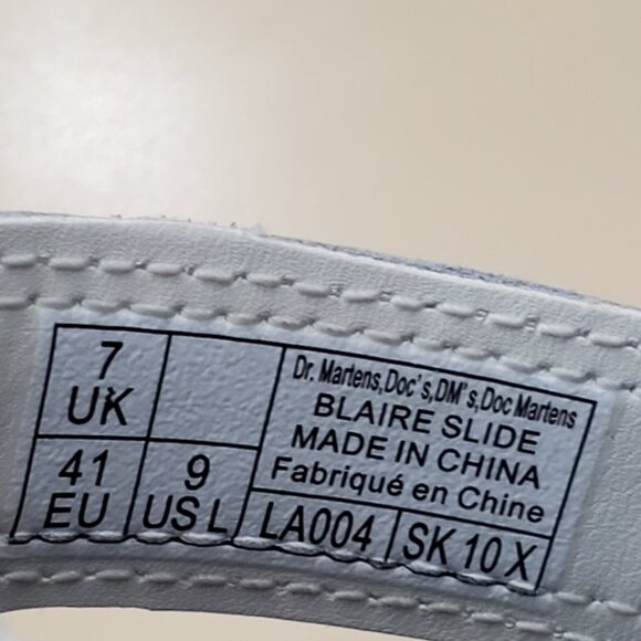 Dr. Martens White and Black Sandals - Picture 16 of 16